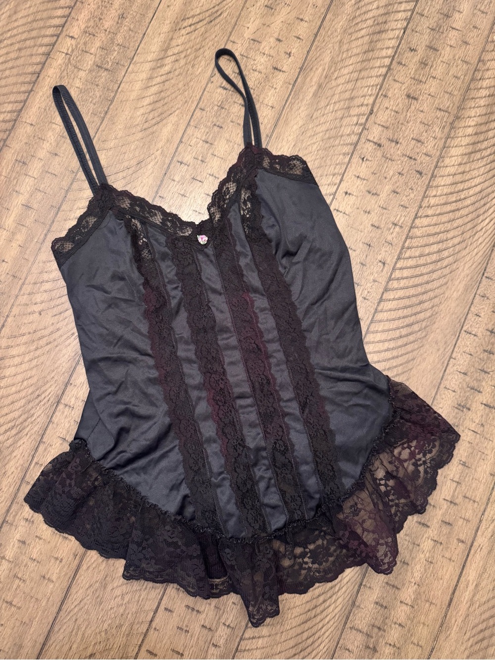 NAN FLOWER VINTAGE Lingerie Top